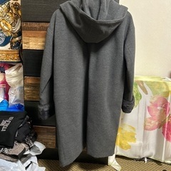 フードハーフコート　レディースフリーサイズ　美品　お値下げしました！の画像