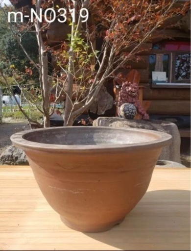 めだか鉢　睡蓮鉢　丹波焼