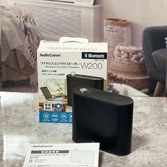 ★AudioComm ワイヤレスコンパクトスピーカー★Bluet...