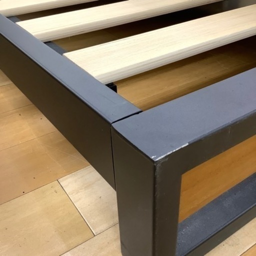 マットレスはGOKUMIN☆ シングルベッド【トレジャーファクトリー