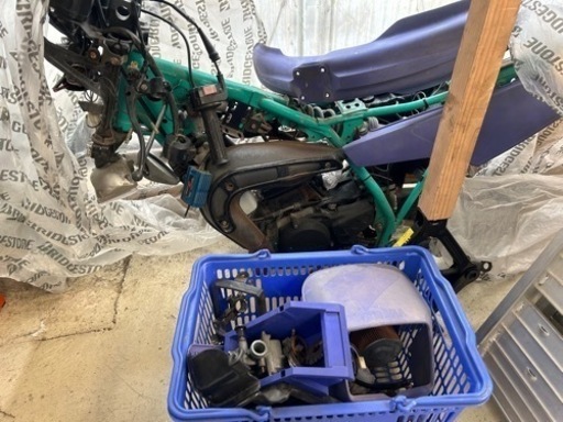 ヤマハ　DT50  （17W）書付き　ジャンク　すぐ引取りの場合3万円に値下げします。