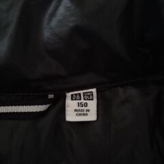 ユニクロ　150センチ　黒の画像