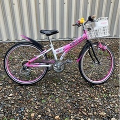 24インチ　子供用自転車　（切り替え付き）