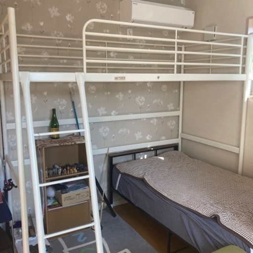 受け取り決定しました。IKEA ロフトベッド (りょう) 倉敷のベッド 