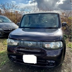 キューブ 15X 冬タイヤ付き エンジンスターター 車検付き