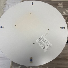 【訳あり】丸テーブルこたつ。脚が1本折れてぐらぐらします。の画像