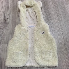 BEBE もこもこベスト