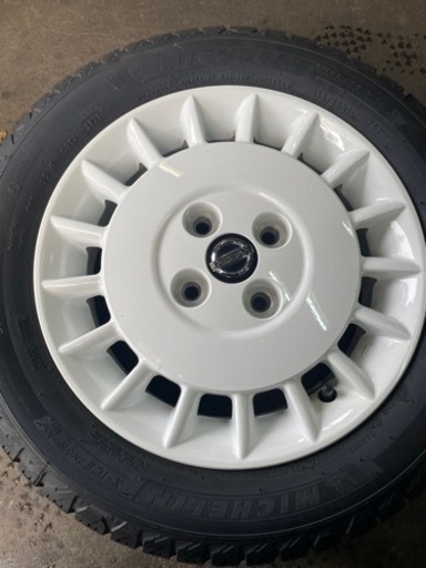 お引き取り決まりました　バリ溝　ミシュラン　スタッドレスタイヤホイール4本セット