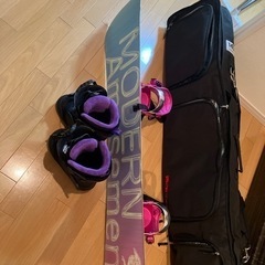 スノーボード一式セット　レディース