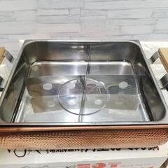 【最終値下げ】【激レア】おでん 鍋 電気保温 角型 仕切り付きの画像
