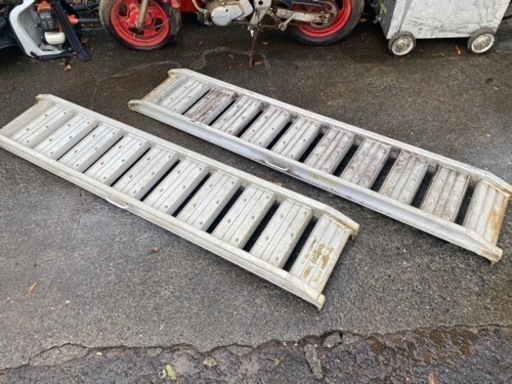 アルミラダー 2本セット 1850x300 堅牢タイプ 農機具