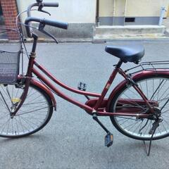 中古　自転車　ママチャリ　引取り限定　京都　右京区 京都府のママチャリ 自転車の中古が安い！激安で譲ります・無料