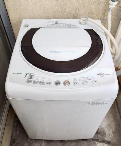 ✨毛布もしっかり洗えます✨SHARP 全自動洗濯機 7.0kgES-T7042010年製✨