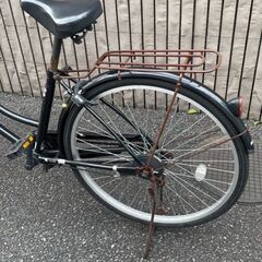 自転車　中古　差し上げます。26インチの画像