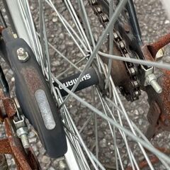 自転車　中古　差し上げます。26インチの画像