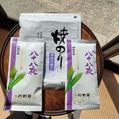 丹野園のお茶と焼き海苔セット