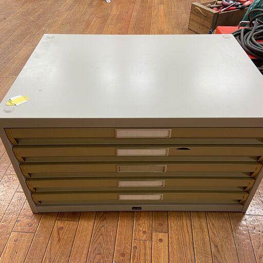 【中古】【店頭引取限定】スチール図面庫　3,080円（税込）
