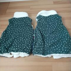 お揃い 子供服 ベストの画像