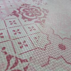 キッチンマット　ピンクの画像