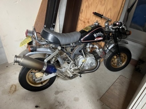 【HONDA モンキー50 ６V】☆カスタム多数☆エンジン実働☆