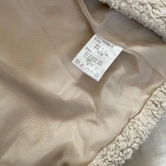 ベビーポンチョ 70〜80 もこもこアウター 上着 秋冬の画像