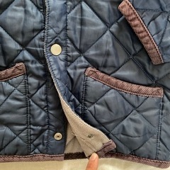 キルティングジャンパー アウター 上着 秋冬 120の画像