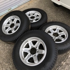 ハイエース　スタッドレス　ホイールセット　22年製