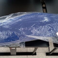 ★ジモティ割あり★ オークローマンマーケティング クッション 青 H×D×W クリーニング済み TJ2864の画像