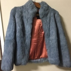 新品！ラビット毛皮のショートコート