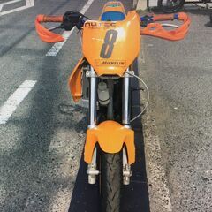 カワサキ KX80 KX080V 92 実働 12インチ モタード仕様 ハイスペック ドリフト 膝スリ サーキット ジムカーナにも の画像