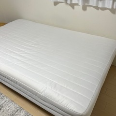 [無印良品]足つきマットレスのセミダブルの画像