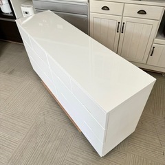 超美品‼️】ニトリ 150cm幅3段ローチェスト タンス 衣類収納家具 全段 