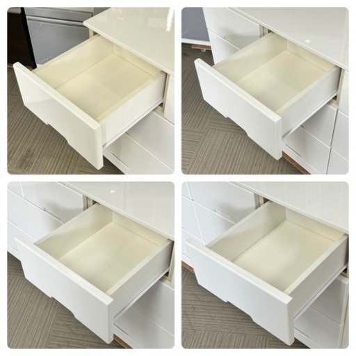 【超美品‼️】ニトリ 150cm幅3段ローチェスト 衣類収納家具 鏡面仕上げ 超美品‼️】ニトリ 150cm幅3段ローチェスト 衣類収納家具 鏡面