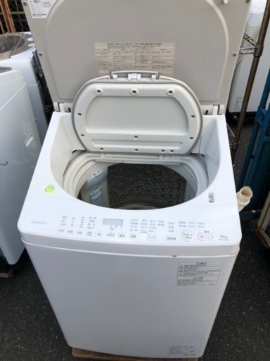 北九州市内配送無料　保証付き　東芝 縦型洗濯乾燥機 ザブーン 10kg AW-10SV5