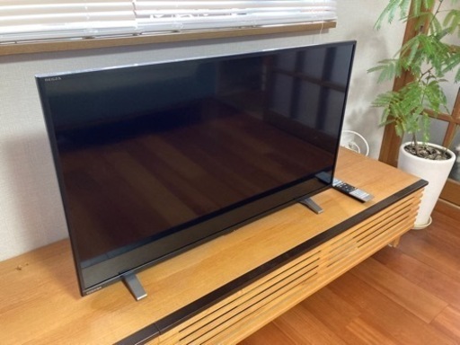 【12/1〜10お引取り限定】美品！東芝REGZA 40インチ　2020年モデル 外付けHDD付き