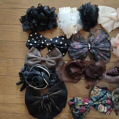 ヘアアクセサリーセット売りの画像