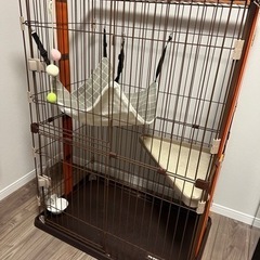 猫用ケージ　2段