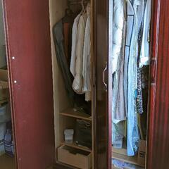 桐ダンス(姿見付き)　差し上げますの画像