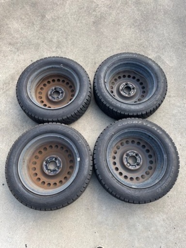 175/65R15 スタッドレスタイヤ　日産純正ホイール付き　