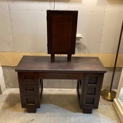 松本民芸家具 309型三面鏡 ドレッサー 鏡台 ヴィンテージ 和モダンの画像