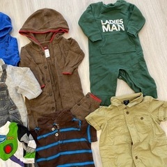 男の子　冬服まとめ売り　6-18mの画像