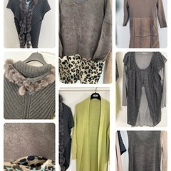 ワンピース、カーディガン、ニット、他まとめて26点の画像