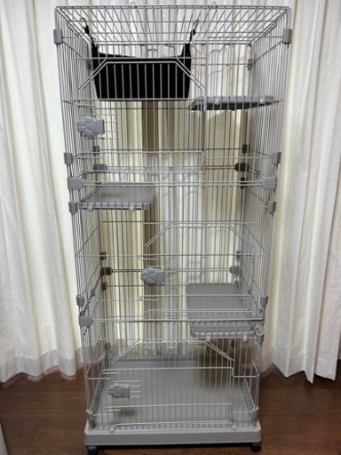 猫　3段ケージ