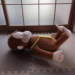 お値下げ！！可愛い♪♪♪おさるのジョージ ビッグ ぬいぐるみ。の画像