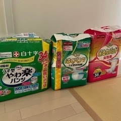 介護パンツ　尿取りパット女性用　開封済み　3個セットの画像
