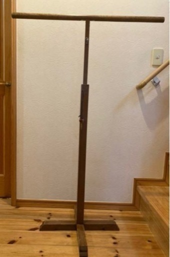 着物用 伸縮 衣紋掛け　着物スタンド　着物ハンガー　木製