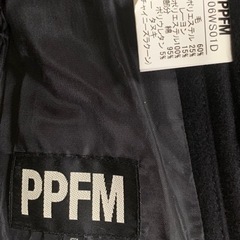 PPFM 黒のコートの画像