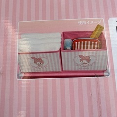 3段ボックス付き収納ケース決定しました(*^^*)の画像