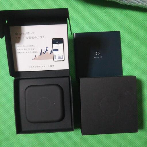 未使用スマートリモコン Nature Remo (ネイチャーリモ)品名Nature Remo mini 2 Premium Black (Remo-2B2)