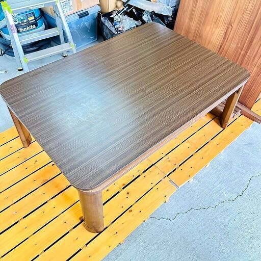 12/1【家具・家電複数購入で割引可】ナカムラ こたつ NKG9-105S 2016年製 KU-105S6 フラットヒーター
